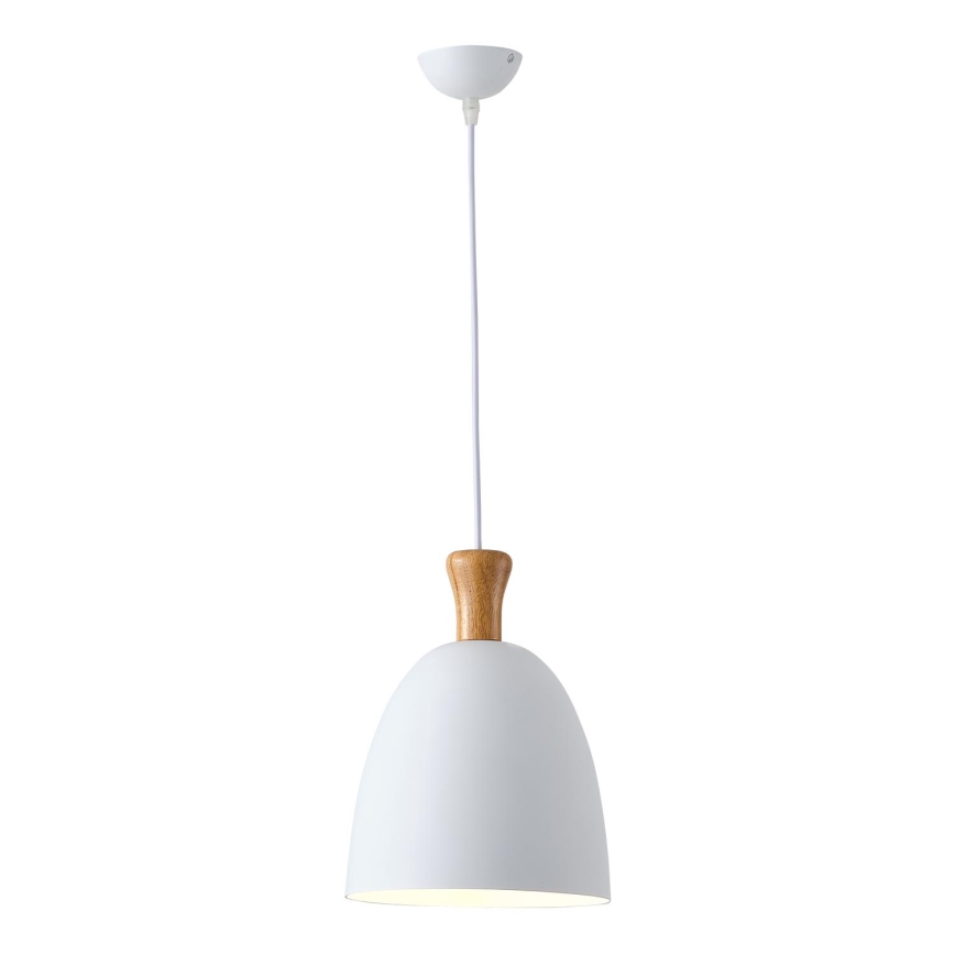 Pakabinamas sietynas 1xE27/15W/230V balta diametras 23 cm