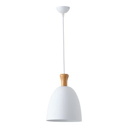 Pakabinamas sietynas 1xE27/15W/230V balta diametras 23 cm