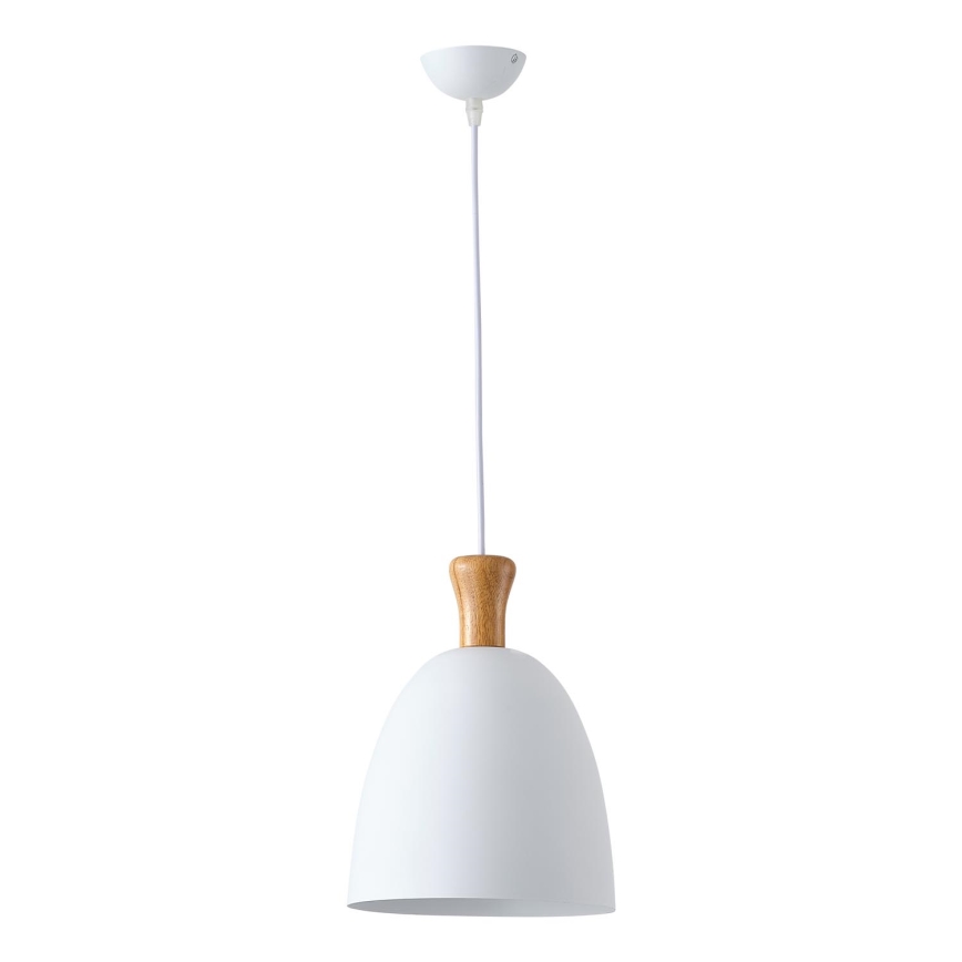 Pakabinamas sietynas 1xE27/15W/230V balta diametras 23 cm