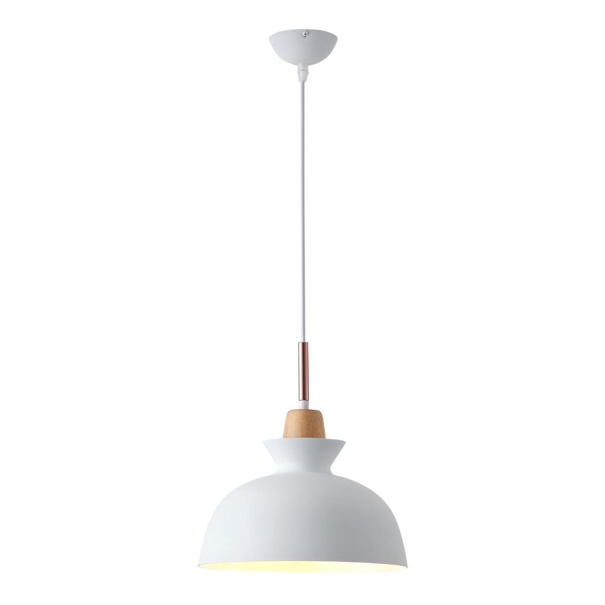 Pakabinamas sietynas 1xE27/15W/230V balta diametras 28 cm
