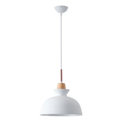 Pakabinamas sietynas 1xE27/15W/230V balta diametras 28 cm