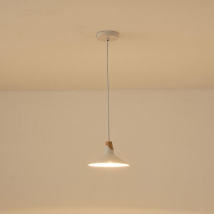Pakabinamas sietynas 1xE27/15W/230V balta
