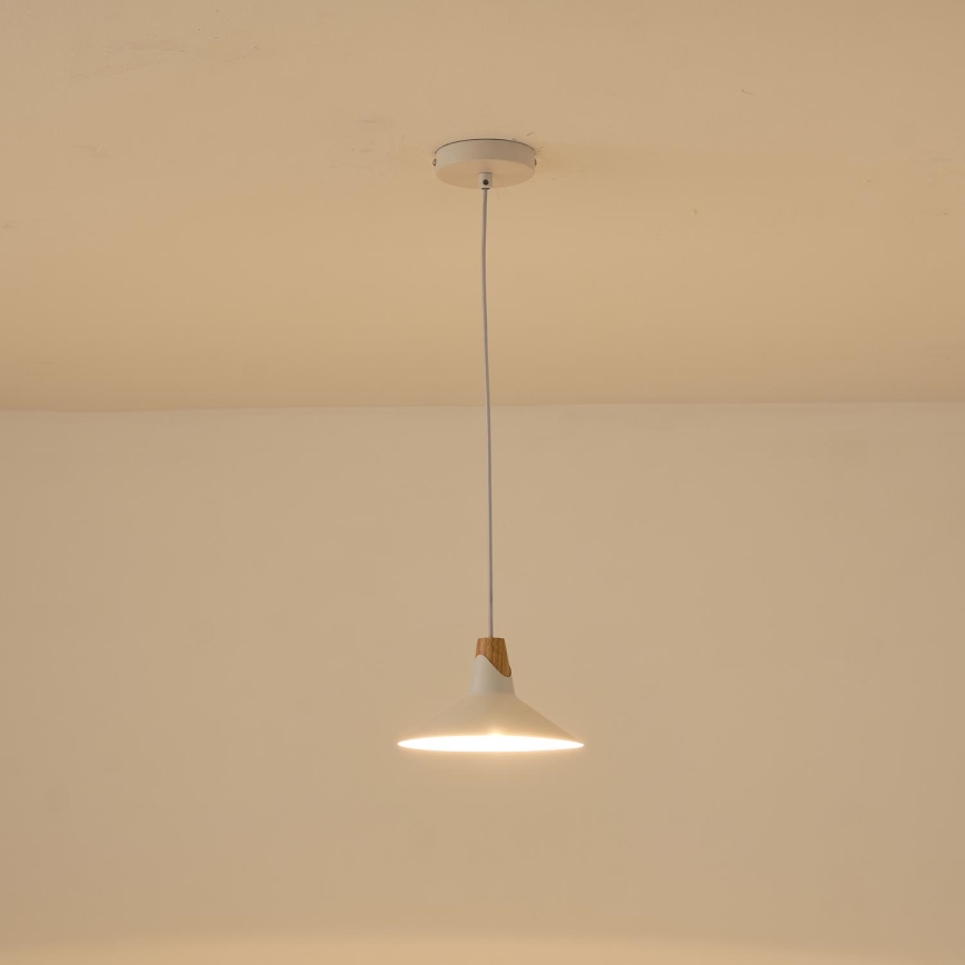 Pakabinamas sietynas 1xE27/15W/230V balta