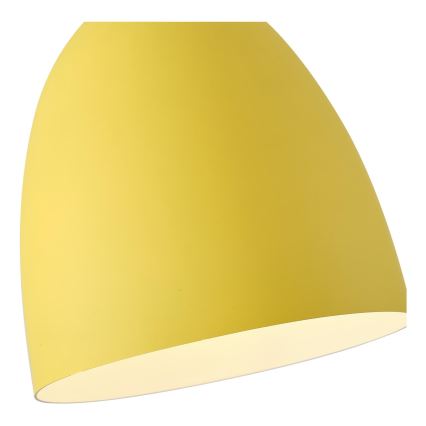 Pakabinamas sietynas 1xE27/15W/230V geltona diametras 23 cm