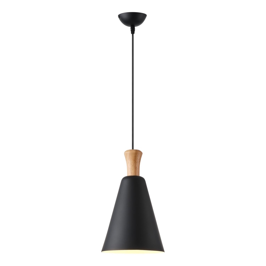 Pakabinamas sietynas 1xE27/15W/230V juoda diametras 20 cm
