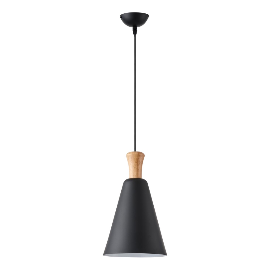 Pakabinamas sietynas 1xE27/15W/230V juoda diametras 20 cm