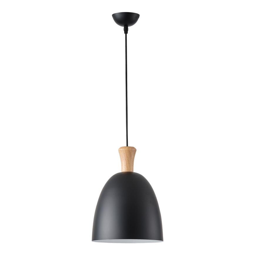 Pakabinamas sietynas 1xE27/15W/230V juoda diametras 23 cm