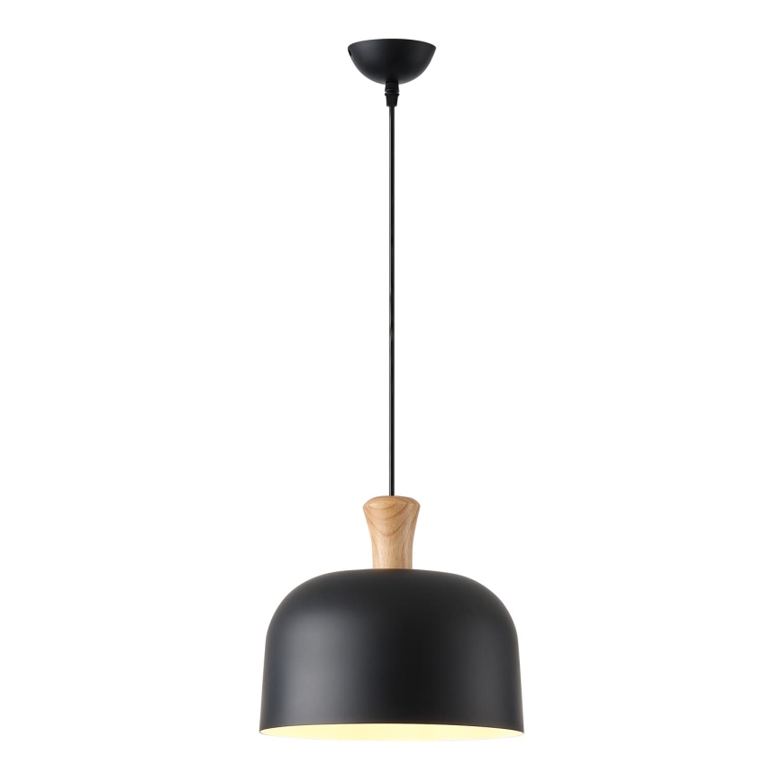 Pakabinamas sietynas 1xE27/15W/230V juoda diametras 27 cm