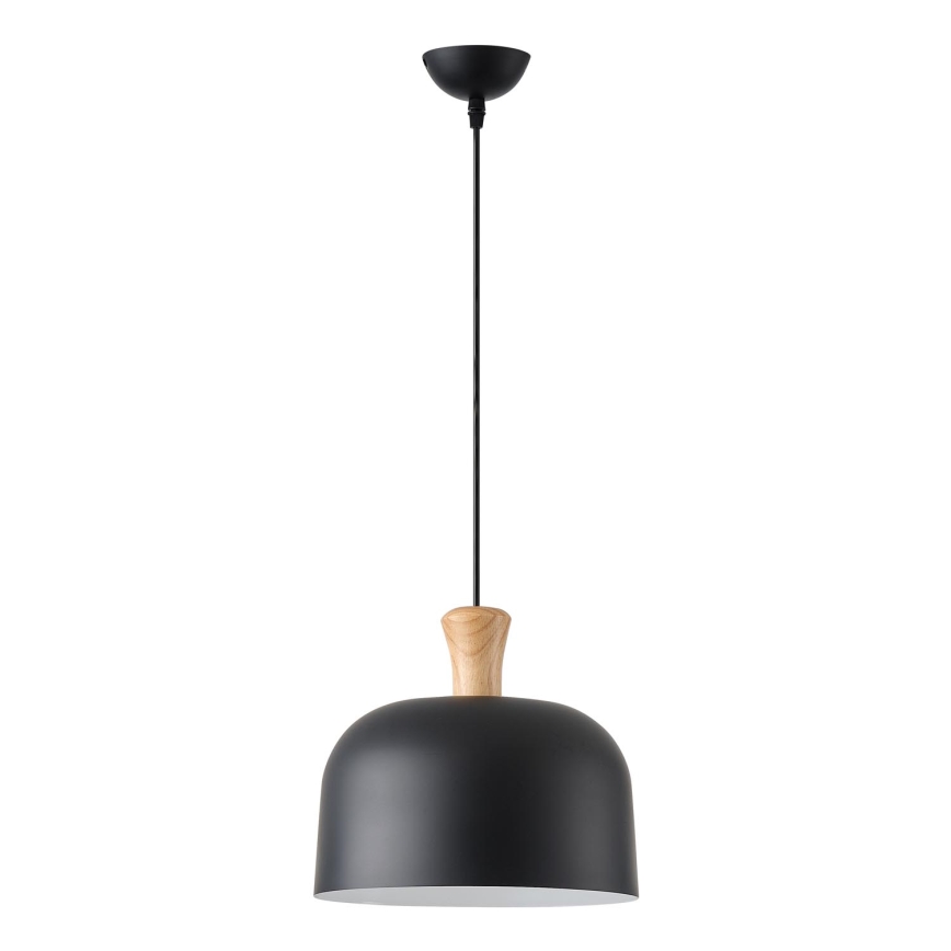 Pakabinamas sietynas 1xE27/15W/230V juoda diametras 27 cm