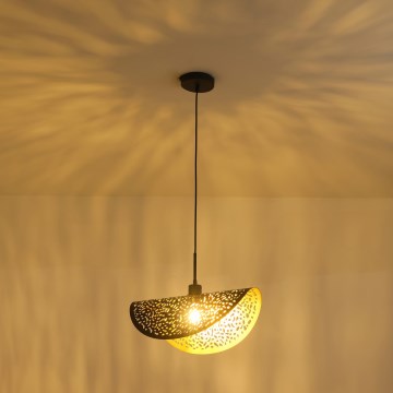 Pakabinamas sietynas 1xE27/15W/230V juoda