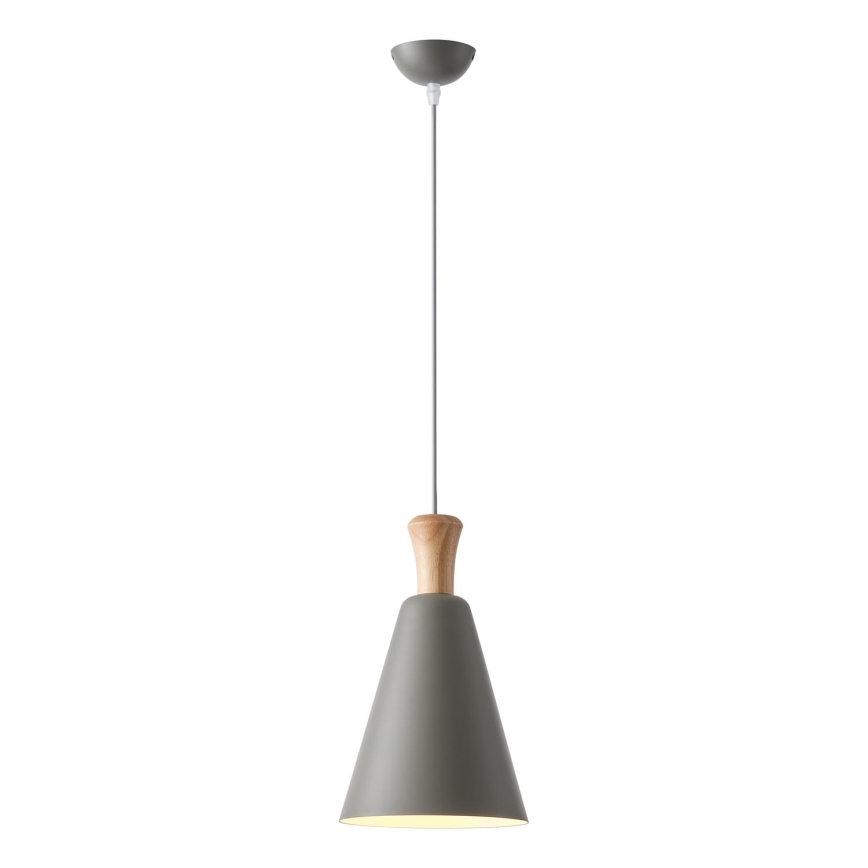 Pakabinamas sietynas 1xE27/15W/230V pilka diametras 20 cm