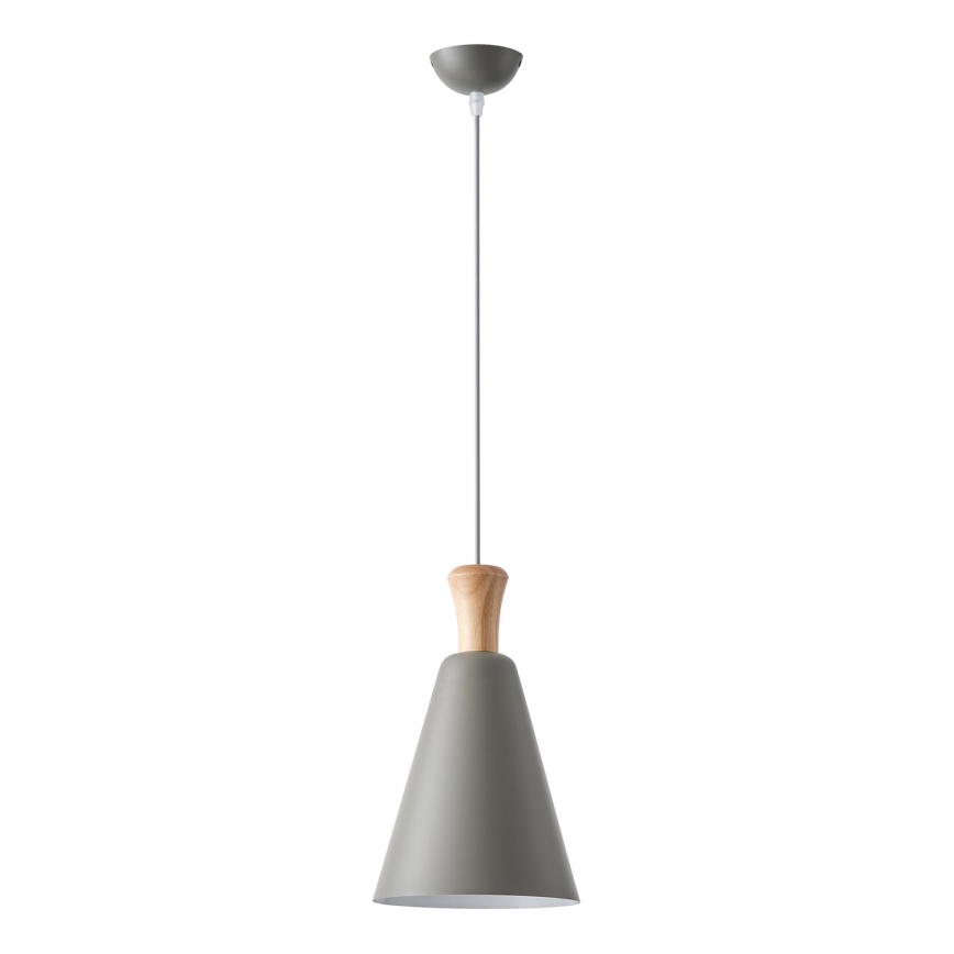 Pakabinamas sietynas 1xE27/15W/230V pilka diametras 20 cm