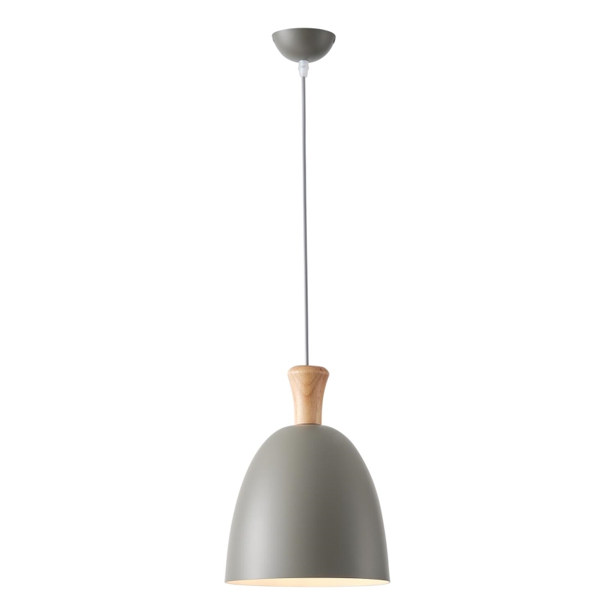 Pakabinamas sietynas 1xE27/15W/230V pilka diametras 23 cm