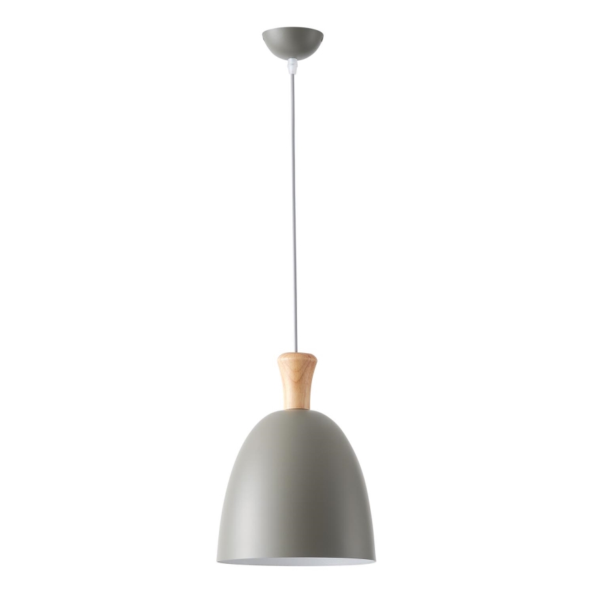 Pakabinamas sietynas 1xE27/15W/230V pilka diametras 23 cm
