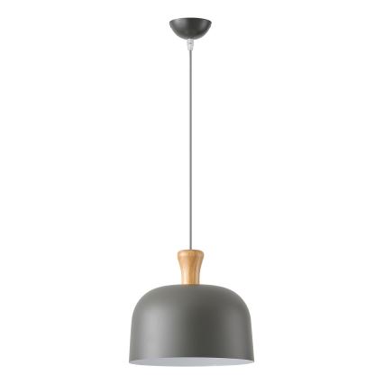 Pakabinamas sietynas 1xE27/15W/230V pilka diametras 27 cm