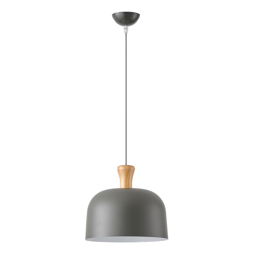Pakabinamas sietynas 1xE27/15W/230V pilka diametras 27 cm