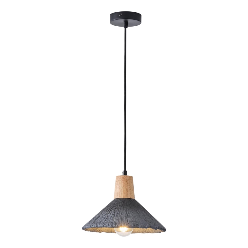 Pakabinamas sietynas 1xE27/15W/230V pilka