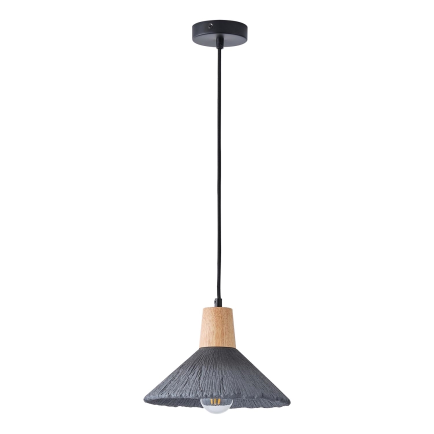 Pakabinamas sietynas 1xE27/15W/230V pilka