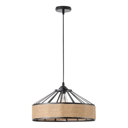 Pakabinamas sietynas 1xE27/15W/230V smėlio spalva