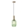 Pakabinamas sietynas 1xE27/15W/230V žalia 13 cm