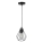 Pakabinamas sietynas 1xE27/35W/230V diametras 18 cm juoda