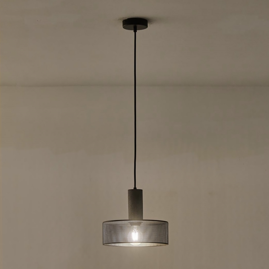 Pakabinamas sietynas 1xE27/40W/230V juoda