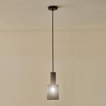 Pakabinamas sietynas 1xE27/40W/230V juoda
