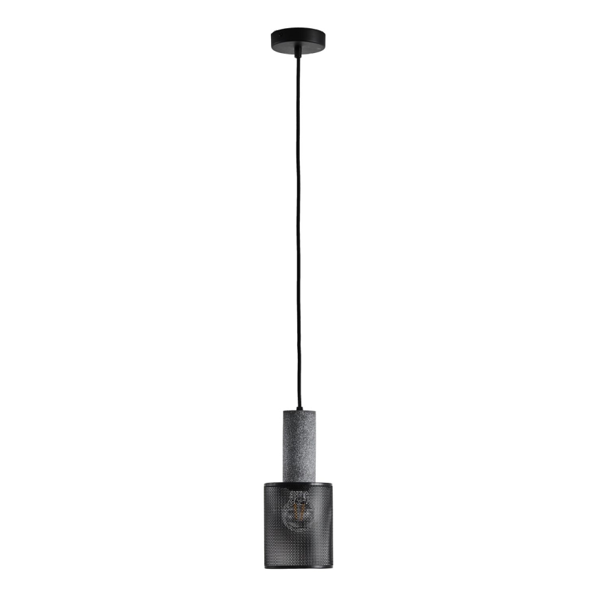 Pakabinamas sietynas 1xE27/40W/230V juoda