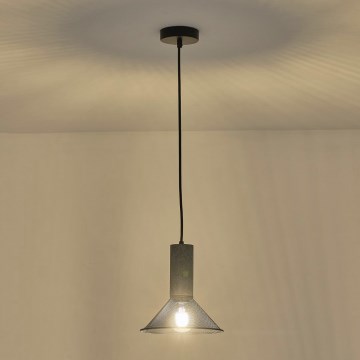 Pakabinamas sietynas 1xE27/40W/230V juoda