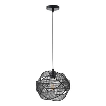 Pakabinamas sietynas 1xE27/40W/230V juoda