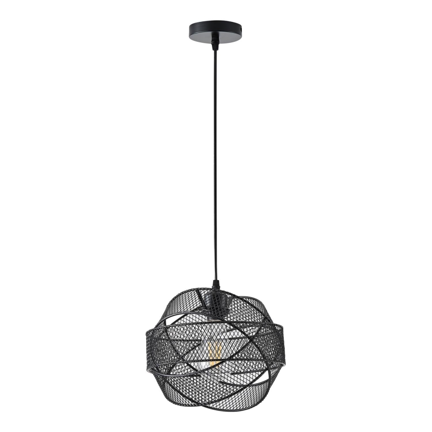 Pakabinamas sietynas 1xE27/40W/230V juoda