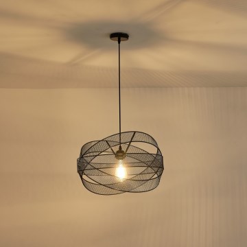 Pakabinamas sietynas 1xE27/40W/230V juoda