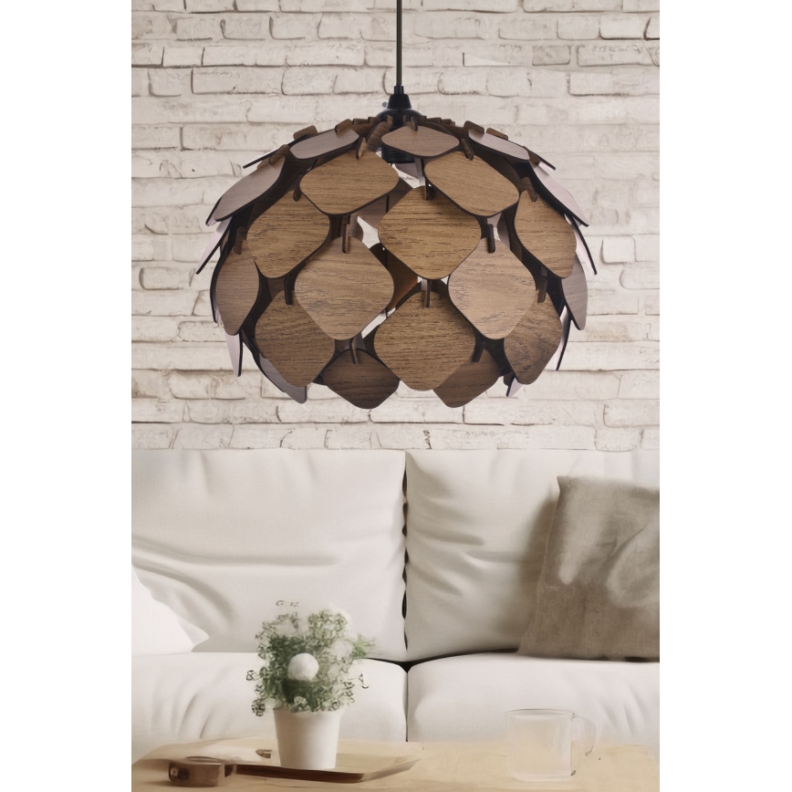 Pakabinamas sietynas 1xE27/40W/230V ruda