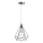 Pakabinamas sietynas 1xE27/60W/230V diametras 22 cm blizgus chromas
