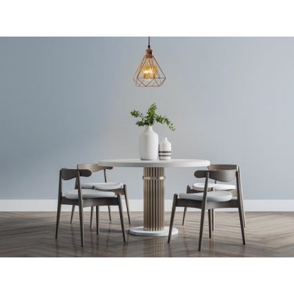 Pakabinamas sietynas 1xE27/60W/230V diametras 22 cm varis