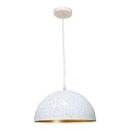 Pakabinamas sietynas 1xE27/60W/230V diametras 30 cm balta