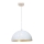 Pakabinamas sietynas 1xE27/60W/230V diametras 30 cm balta