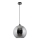 Pakabinamas sietynas 1xE27/60W/230V diametras 30 cm juoda