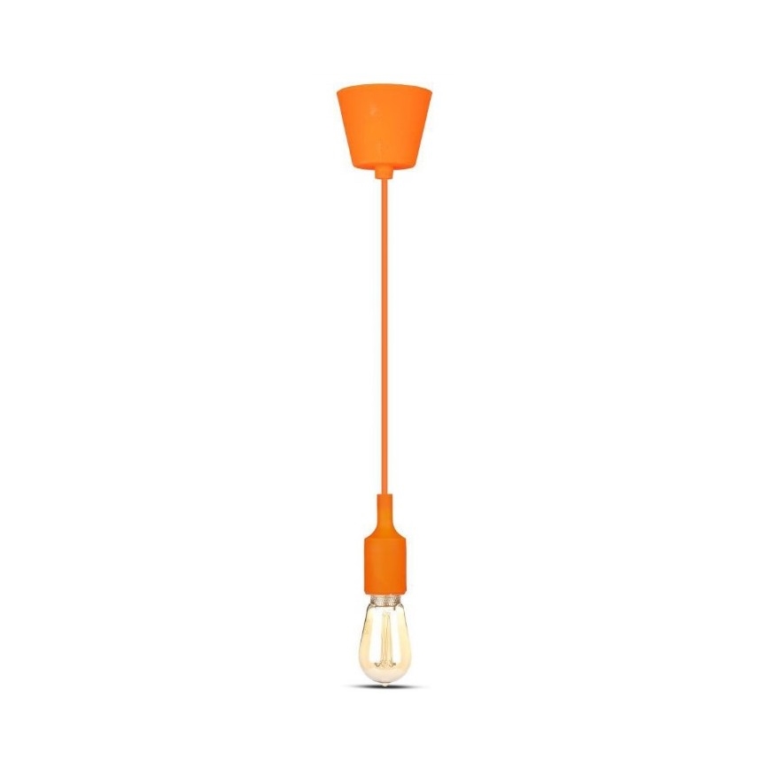 Pakabinamas sietynas 1xE27/60W/230V oranžinis
