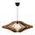 Pakabinamas sietynas 1xE27/60W/230V ruda diametras 47 cm