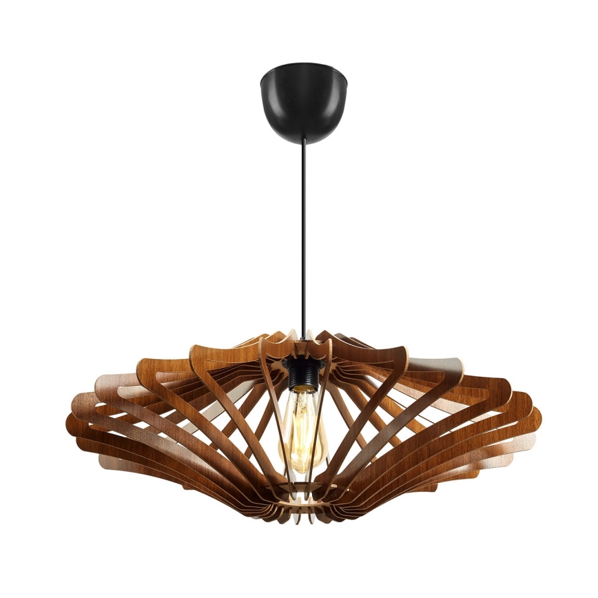Pakabinamas sietynas 1xE27/60W/230V ruda diametras 59 cm