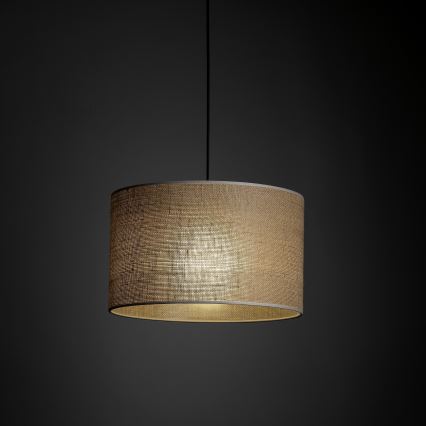 Pakabinamas sietynas 3 fazių bėgių sistemai TRACER 1xE27/15W/230V diametras 38 cm juoda/ruda