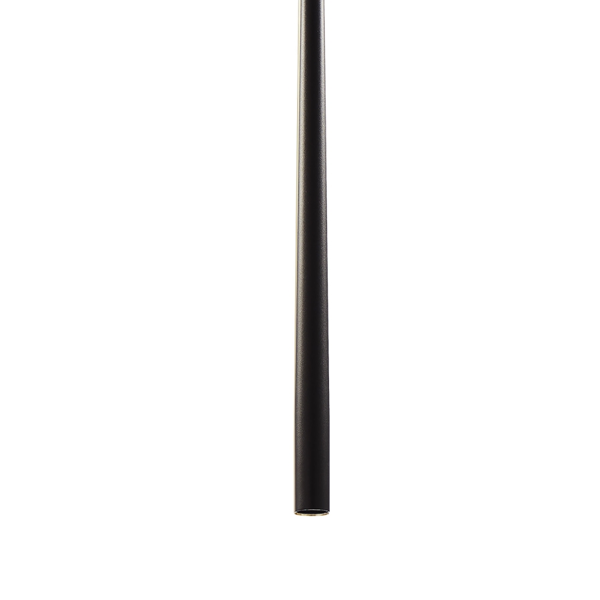 Pakabinamas sietynas 3 fazių bėgių sistemai PIANO 1xG9/8W/230V juoda