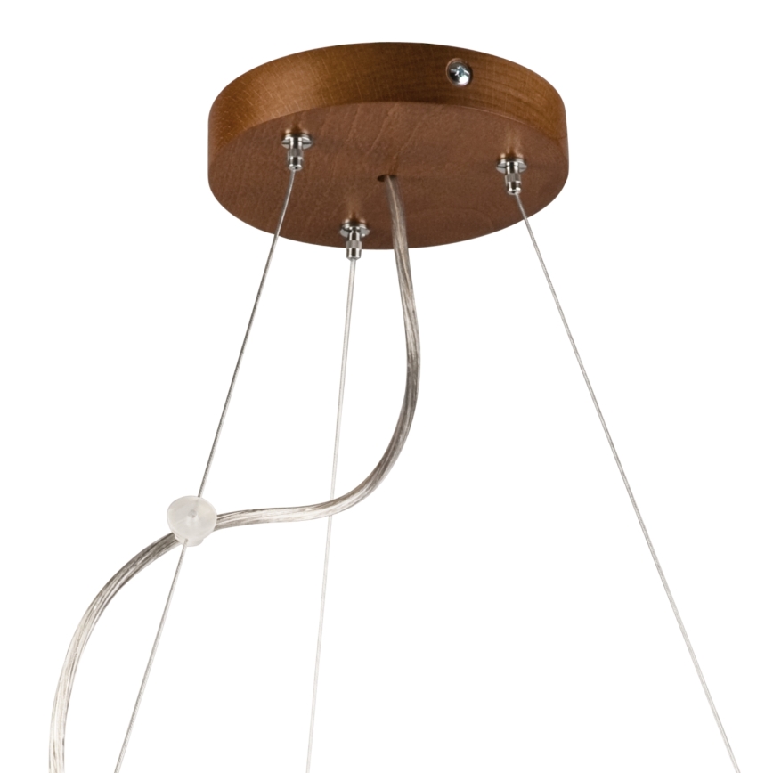 Pakabinamas sietynas 3xE27/60W/230V ø 47 cm pušis