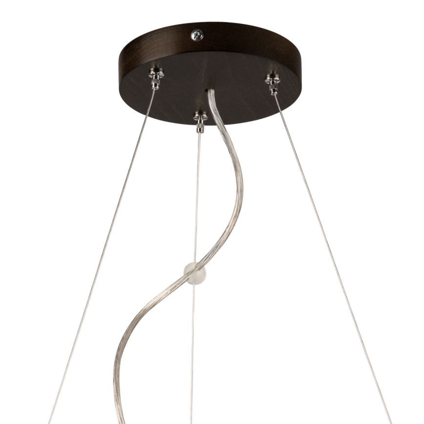 Pakabinamas sietynas 3xE27/60W/230V ø 47 cm pušis