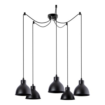 Pakabinamas sietynas 5xE27/60W/230V voras