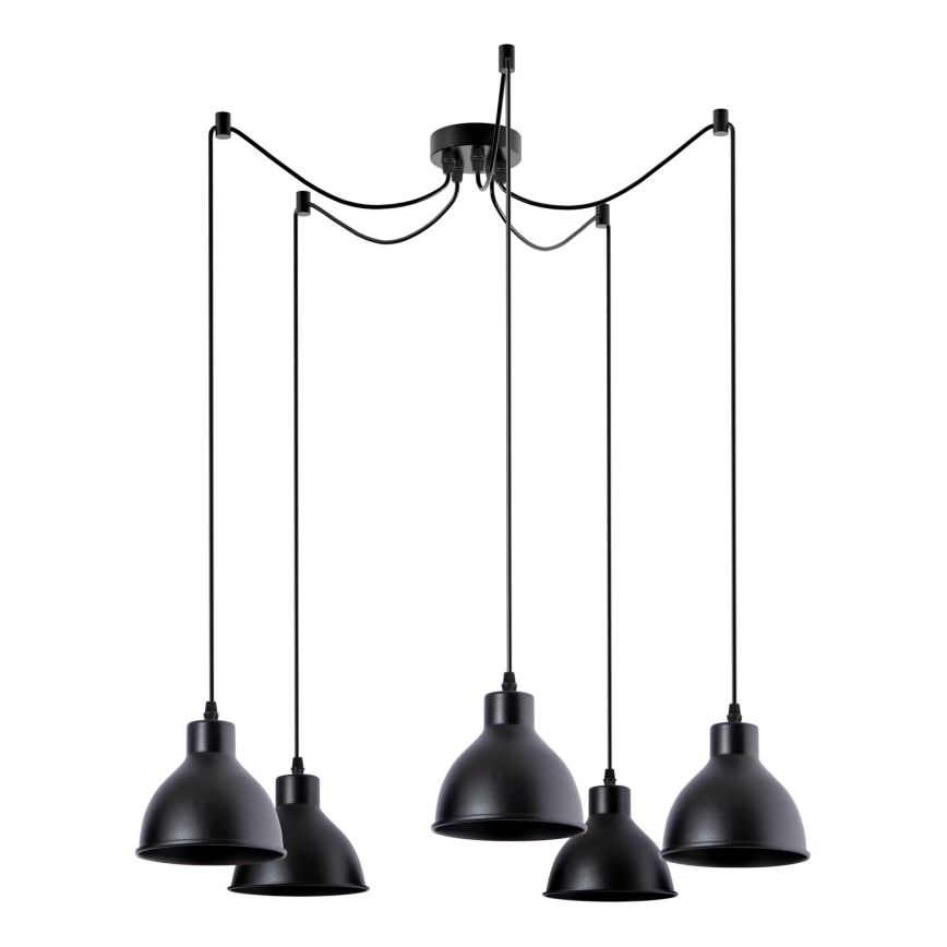 Pakabinamas sietynas 5xE27/60W/230V voras