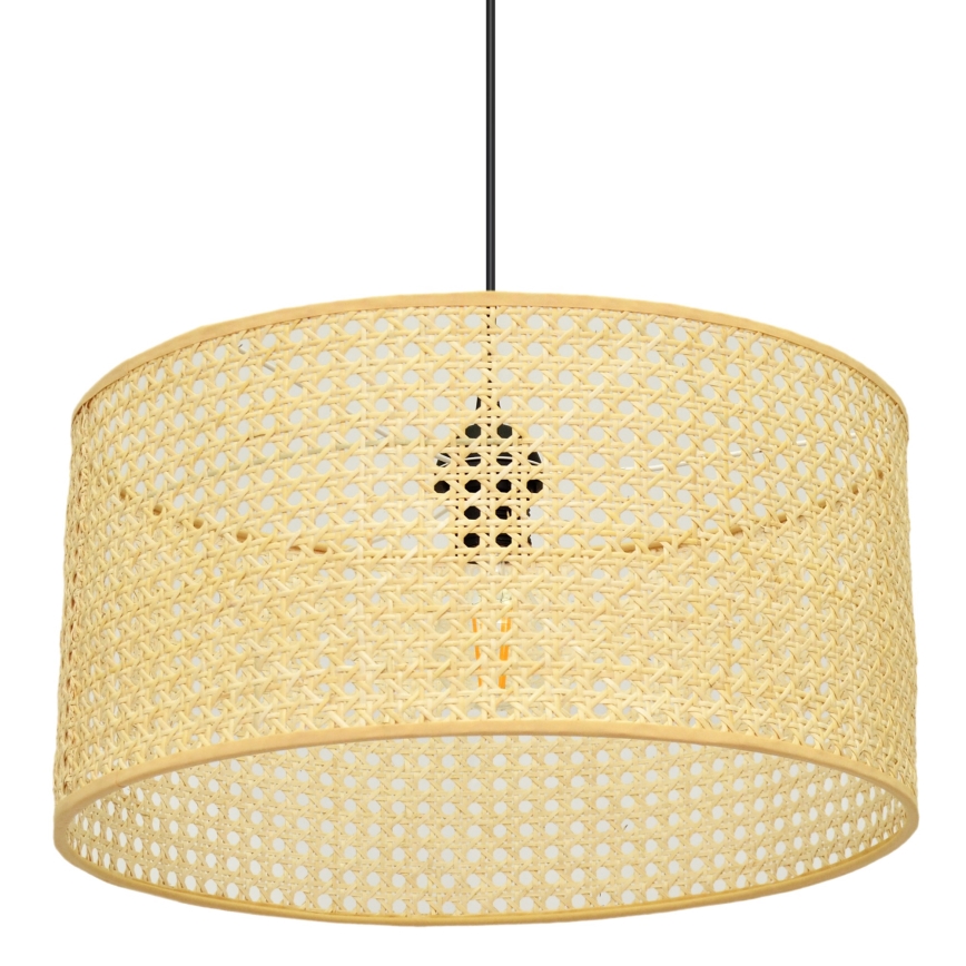 Pakabinamas sietynas ALBA 1xE27/15W/230V d. 40 cm rotango/juoda