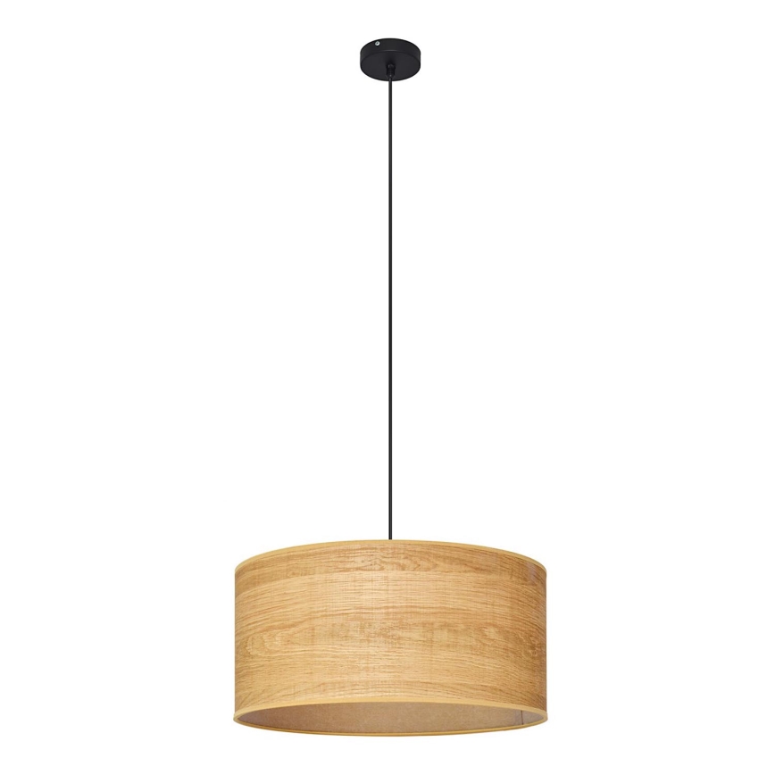 Pakabinamas sietynas ALBA 1xE27/15W/230V d. 40 cm rudas/juodas