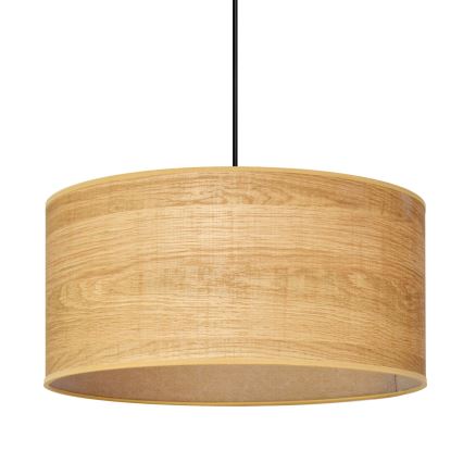 Pakabinamas sietynas ALBA 1xE27/15W/230V d. 40 cm rudas/juodas
